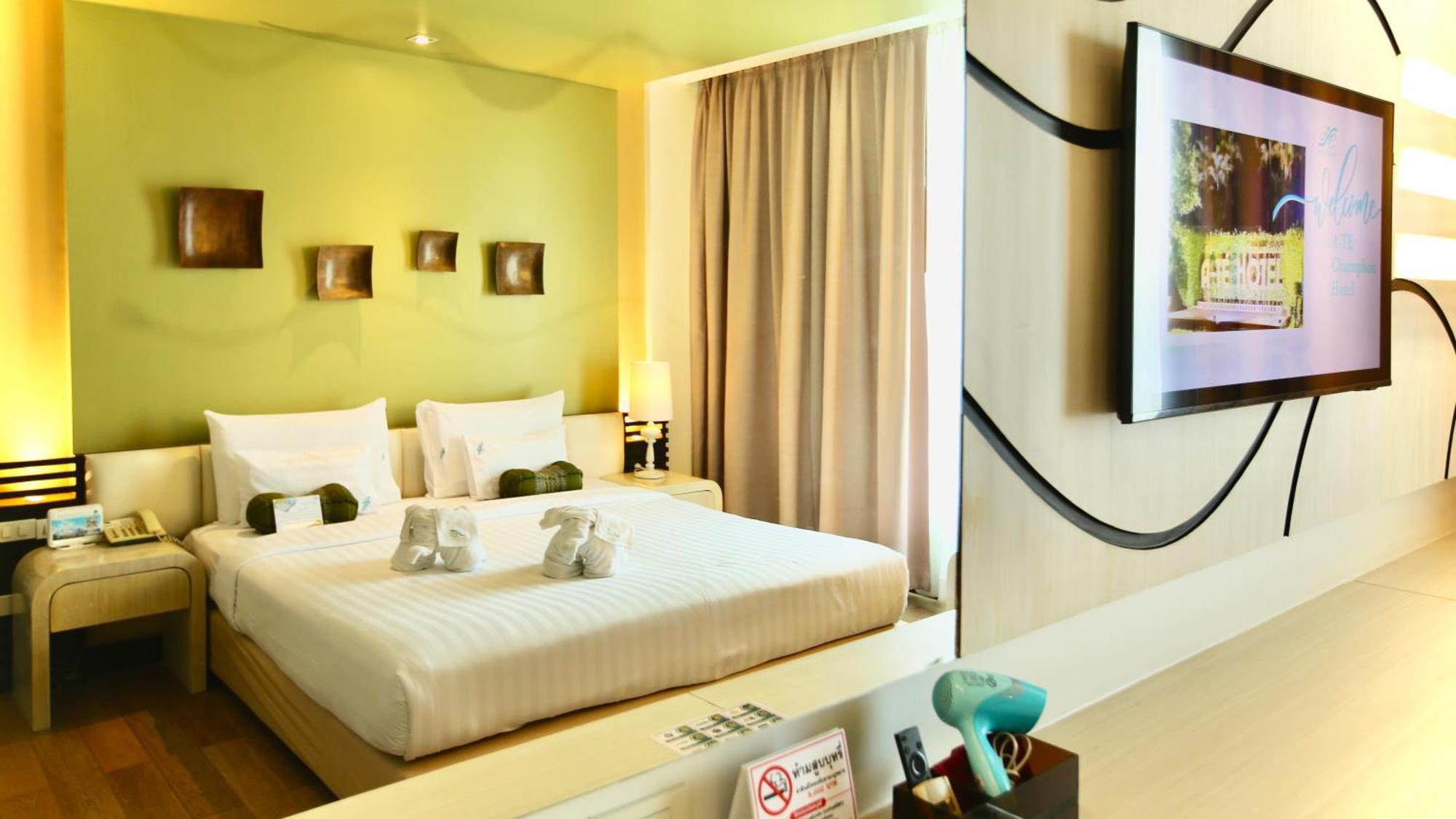 A-Te Chumphon Hotel - Sha Plus Екстериор снимка